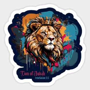 Lamb of God + Lion of Judah Sticker